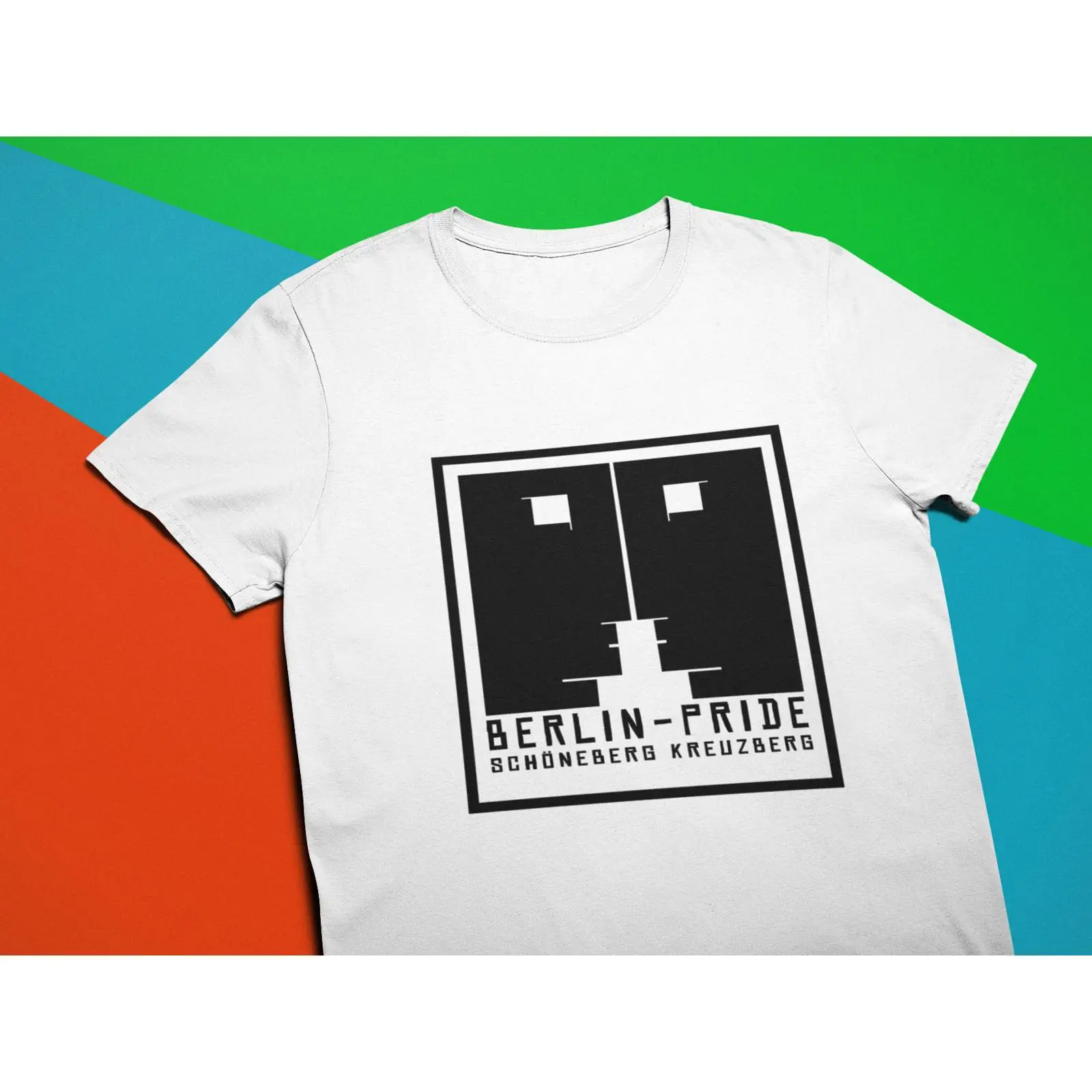 Vintage Fashion Berlin - เสื้อยืด Berlin Pride เทคโน เกย์ พาวเวอร์