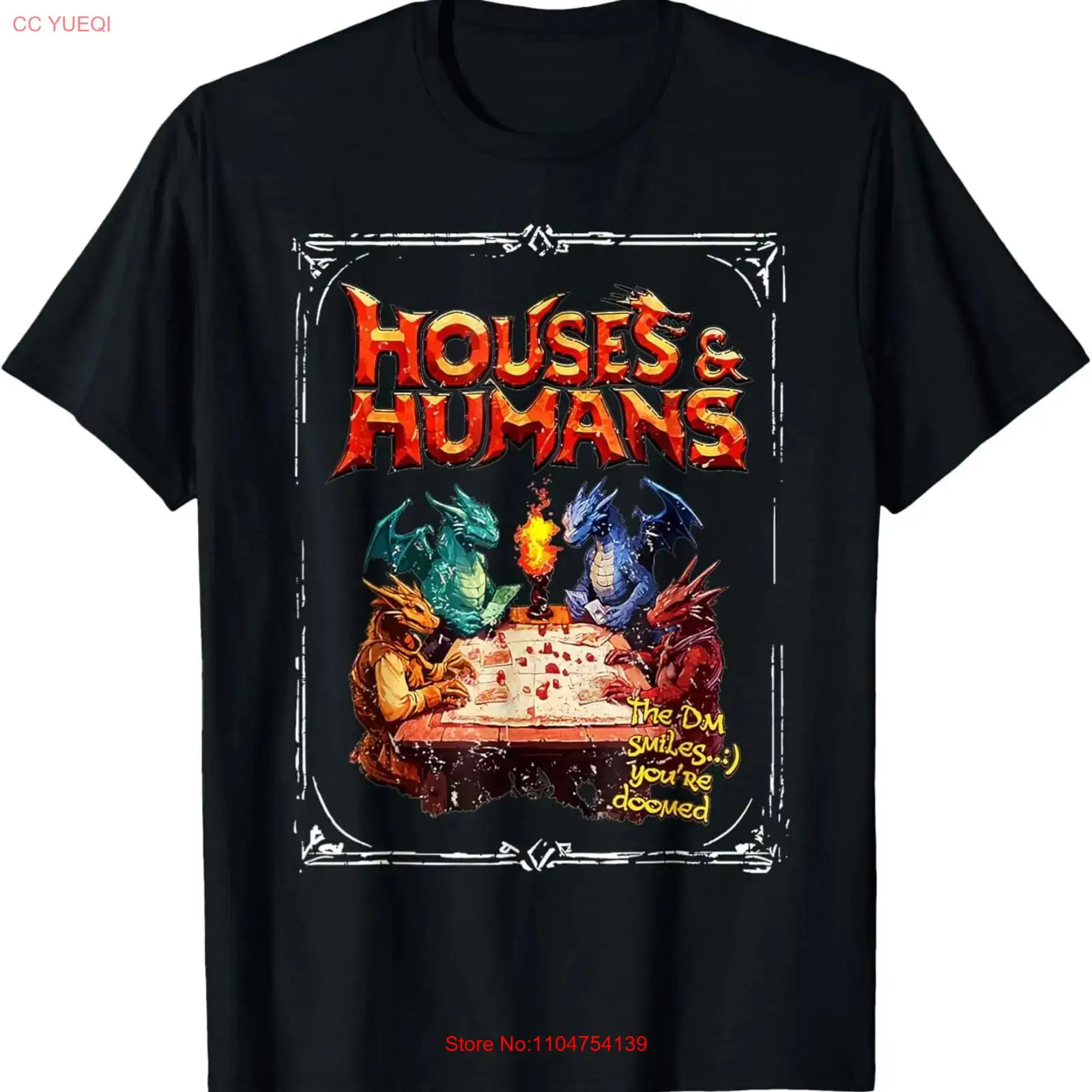 Vintage Fashion Houses - เสื้อยืดเกมเมอร์ลายตลกสำหรับผู้ชาย สไตล์วินเทจ ลุคสบายๆ แฟชั่นเก๋ๆ ยืดได้ ใส่ได้ทั้งชายและหญิง