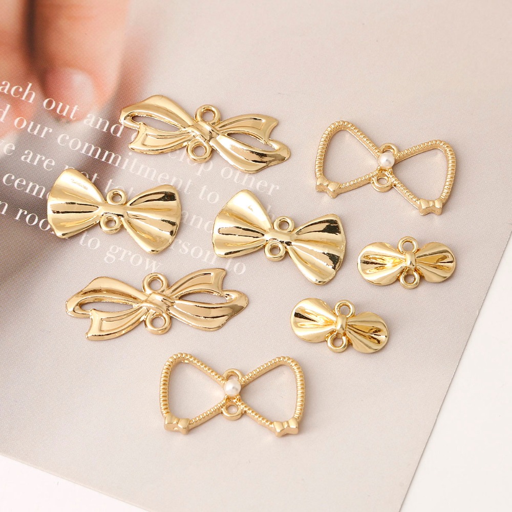 Vintage Fashion Nz - VINTAGE Antique Gold จี้ Charms จี้สำหรับสร้อยคอสร้อยข้อมือทำเครื่องประดับ