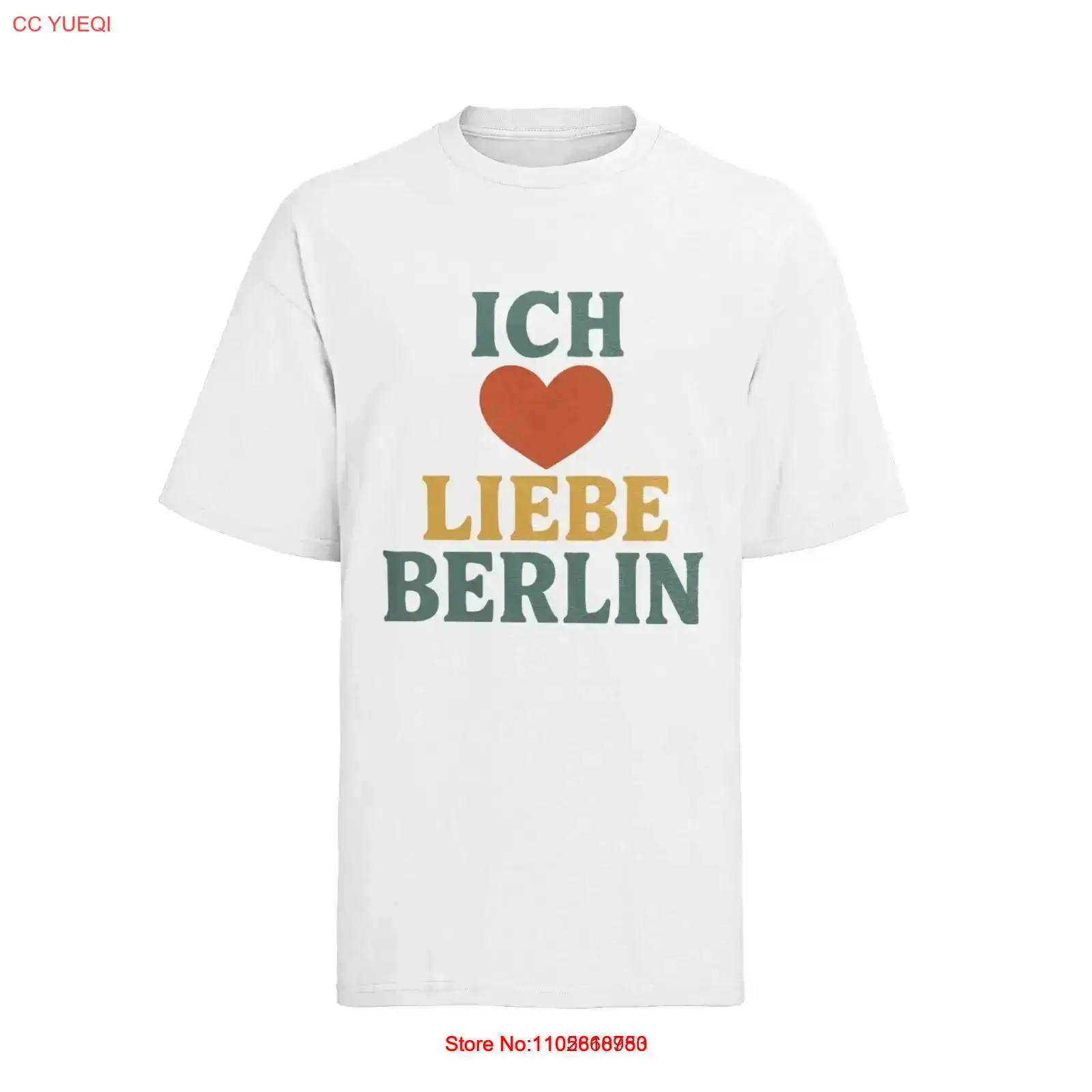 Vintage Fashion Berlin - เสื้อยืดผู้ชาย I Love Berlin 4 Ever