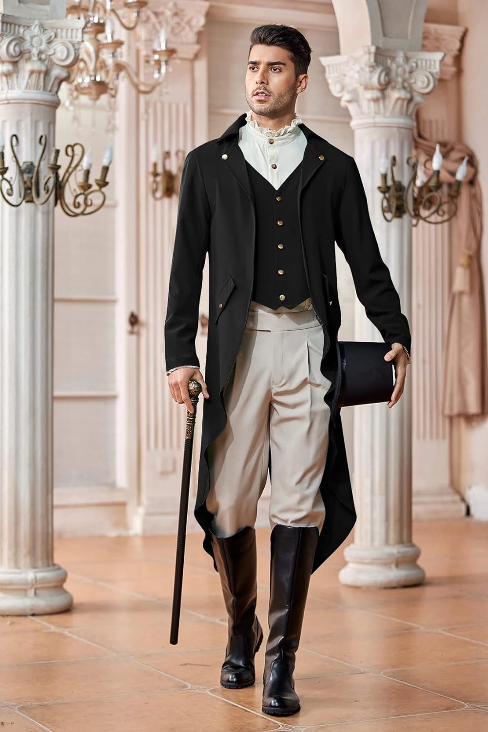 เสื้อแจ็คเก็ตสตีมพังก์สไตล์โกธ - Vintage Victorian Fashion บทวิจารณ์และราคา