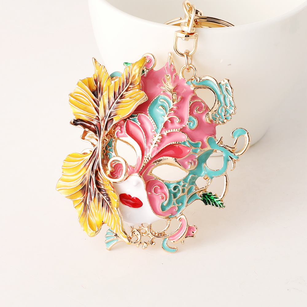 พวงกุญแจหน้ากากทองคำงานคาร์นิว - Vintage Fashion Collection บทวิจารณ์และราคา