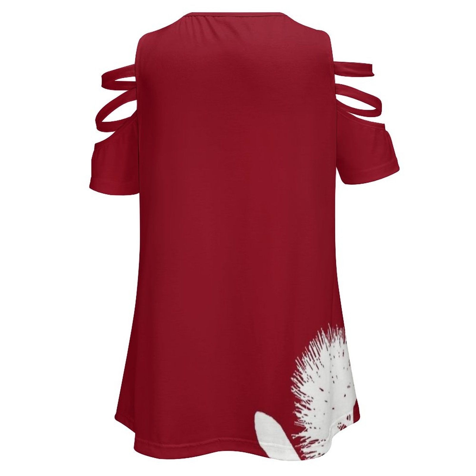Pohutukawa-สีขาวบนสีแดงผู้หญิง - Vintage Fashion Nz บทวิจารณ์และราคา