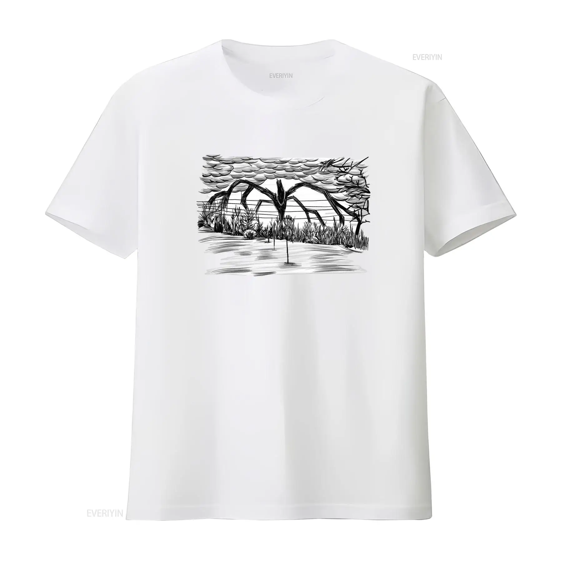 เสื้อยืดลายกราฟิก Siren Head ส - Vintage Fashion Sketches บทวิจารณ์และราคา