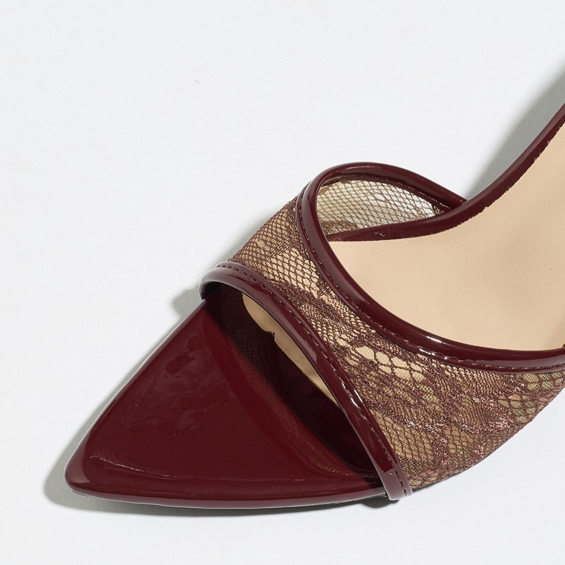รองเท้าส้นสูงสตรีแบบส้นเข็มประ - Vintage Fashion Heels บทวิจารณ์และราคา