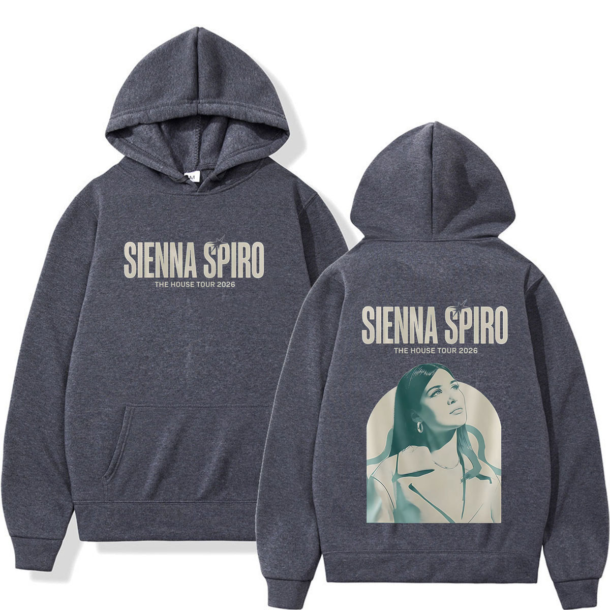 เสื้อฮู้ดลายกราฟิก Sienna Spir - Vintage Fashion Houses บทวิจารณ์และราคา