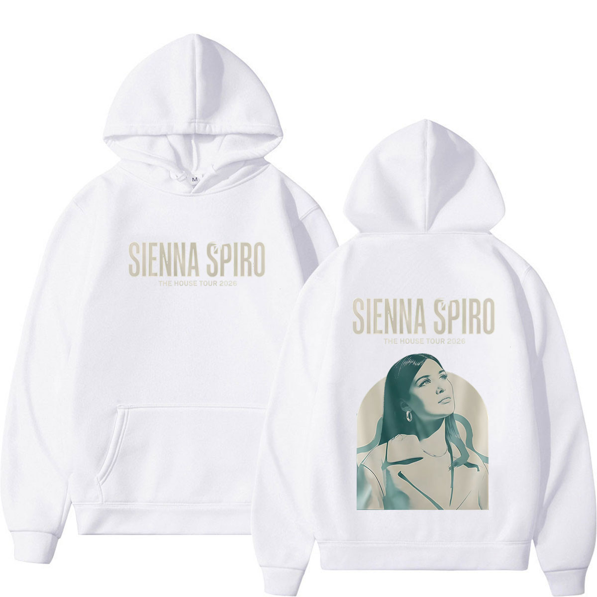เสื้อฮู้ดลายกราฟิก Sienna Spir - Vintage Fashion Houses บทวิจารณ์และราคา