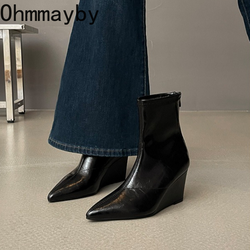 รองเท้าบูทส้นเตี้ยสไตล์วินเทจส - Vintage Style Women Fashion บทวิจารณ์และราคา