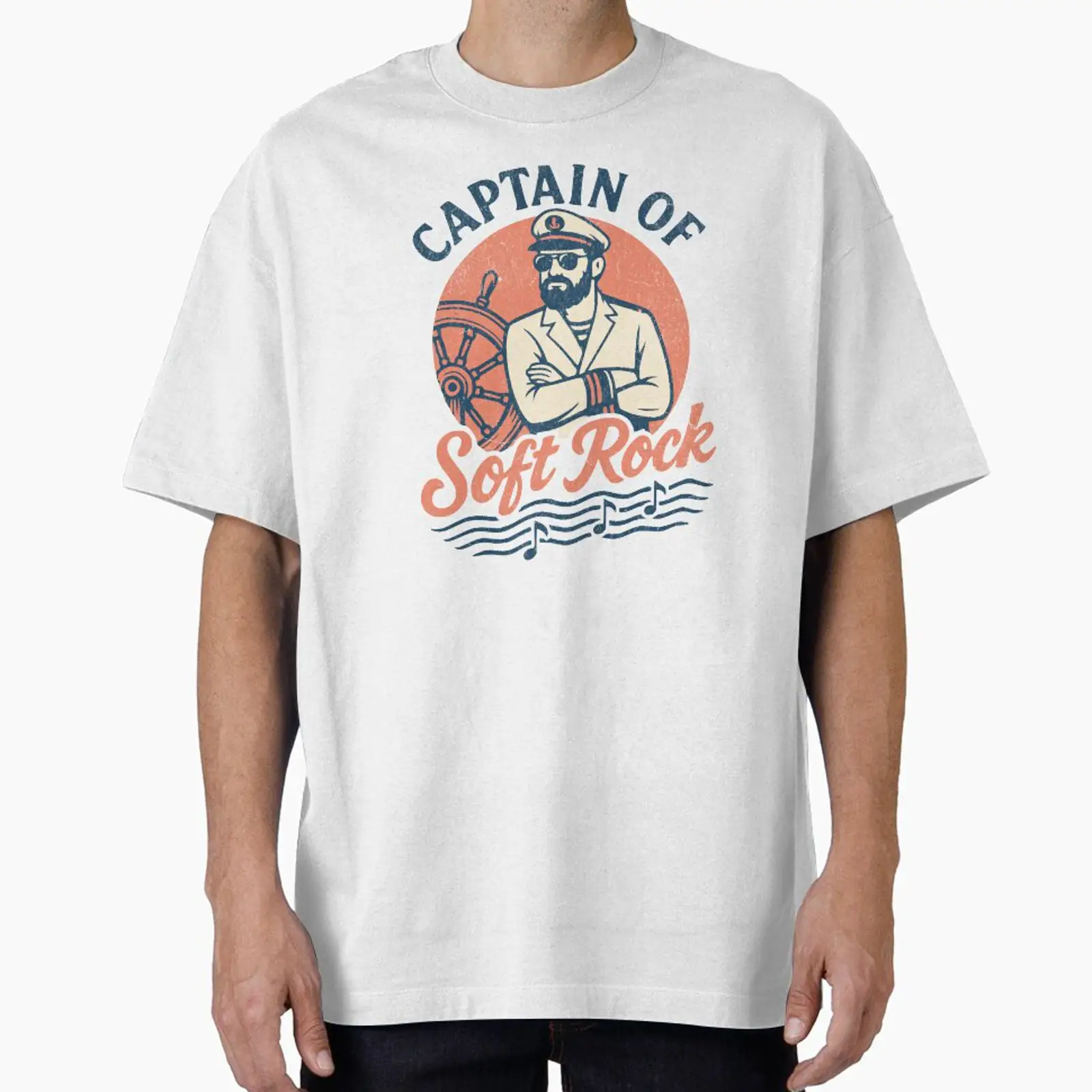 Captain of Soft Rock Retro Nau - Vintage Yacht Fashion บทวิจารณ์และราคา