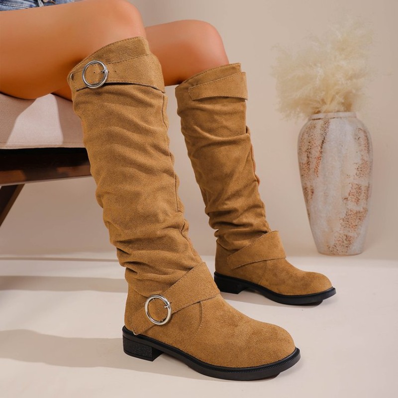 รองเท้าบูทสไตล์ตะวันตกแบบวินเท - Vintage Fashion Heels บทวิจารณ์และราคา