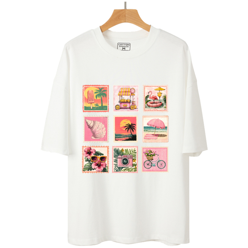 7 ซม.สีชมพู Retro แสตมป์ความร้ - Vintage Fashion Magazine บทวิจารณ์และราคา