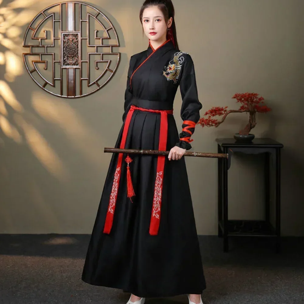 ฮันฟู่สมัยใหม่ ชุดกระโปรงผู้หญ - Vintage Style Women Fashion บทวิจารณ์และราคา