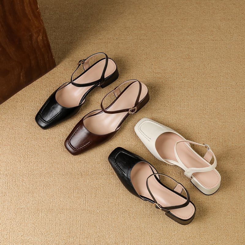 Girseaby 2025 รองเท้าแตะหญิงสแ - Vintage Fashion Heels บทวิจารณ์และราคา
