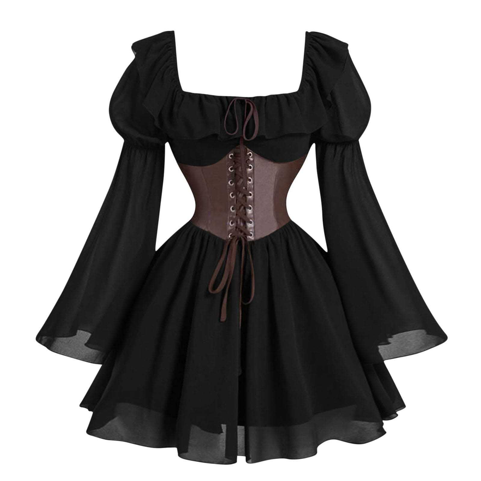 ชุดเดรสแขนยาวสไตล์เรอเนซองส์ยุ - Vintage Victorian Fashion บทวิจารณ์และราคา