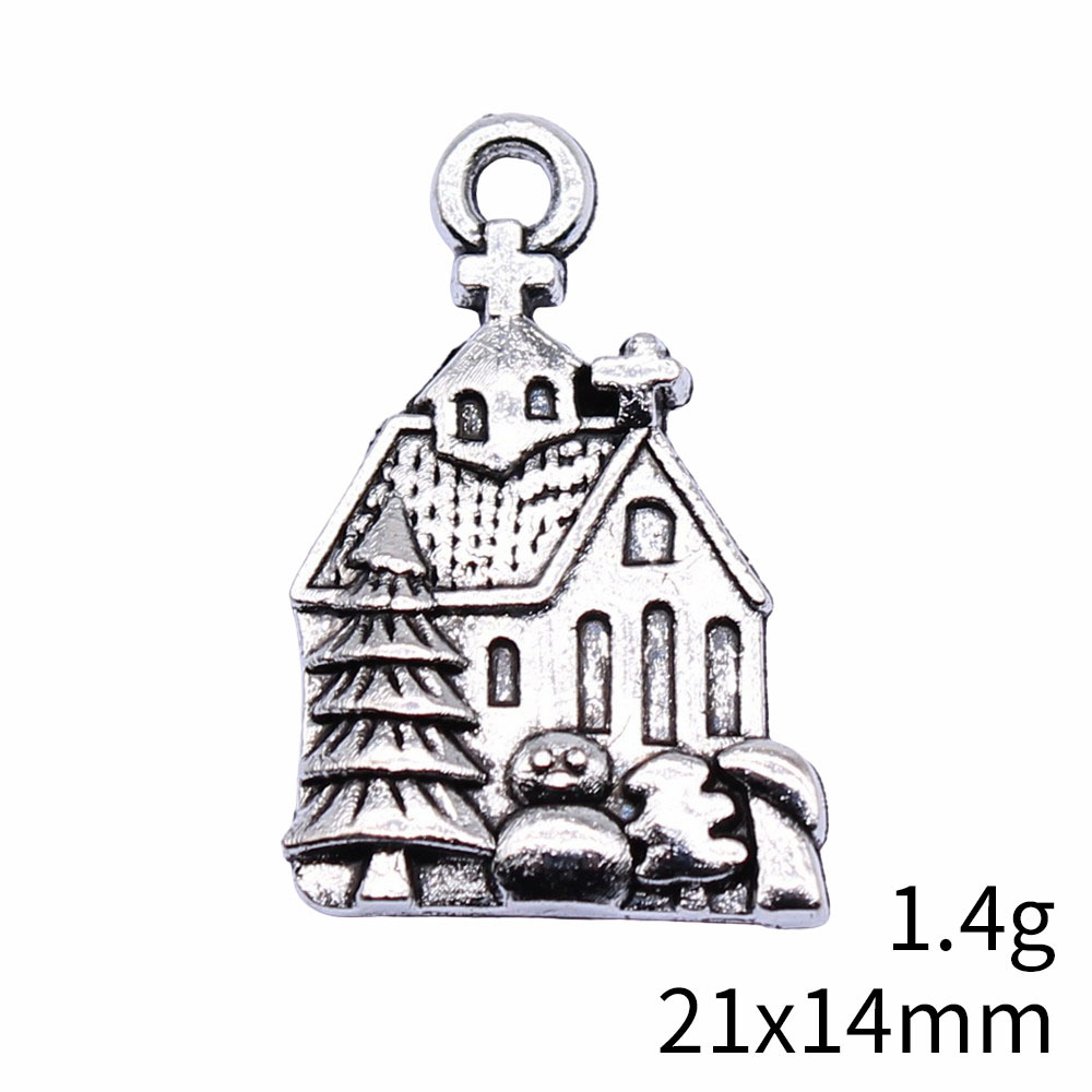 WYSIWYG 10ชิ้น21X14มม. จี้รูปบ - Vintage Fashion Houses บทวิจารณ์และราคา
