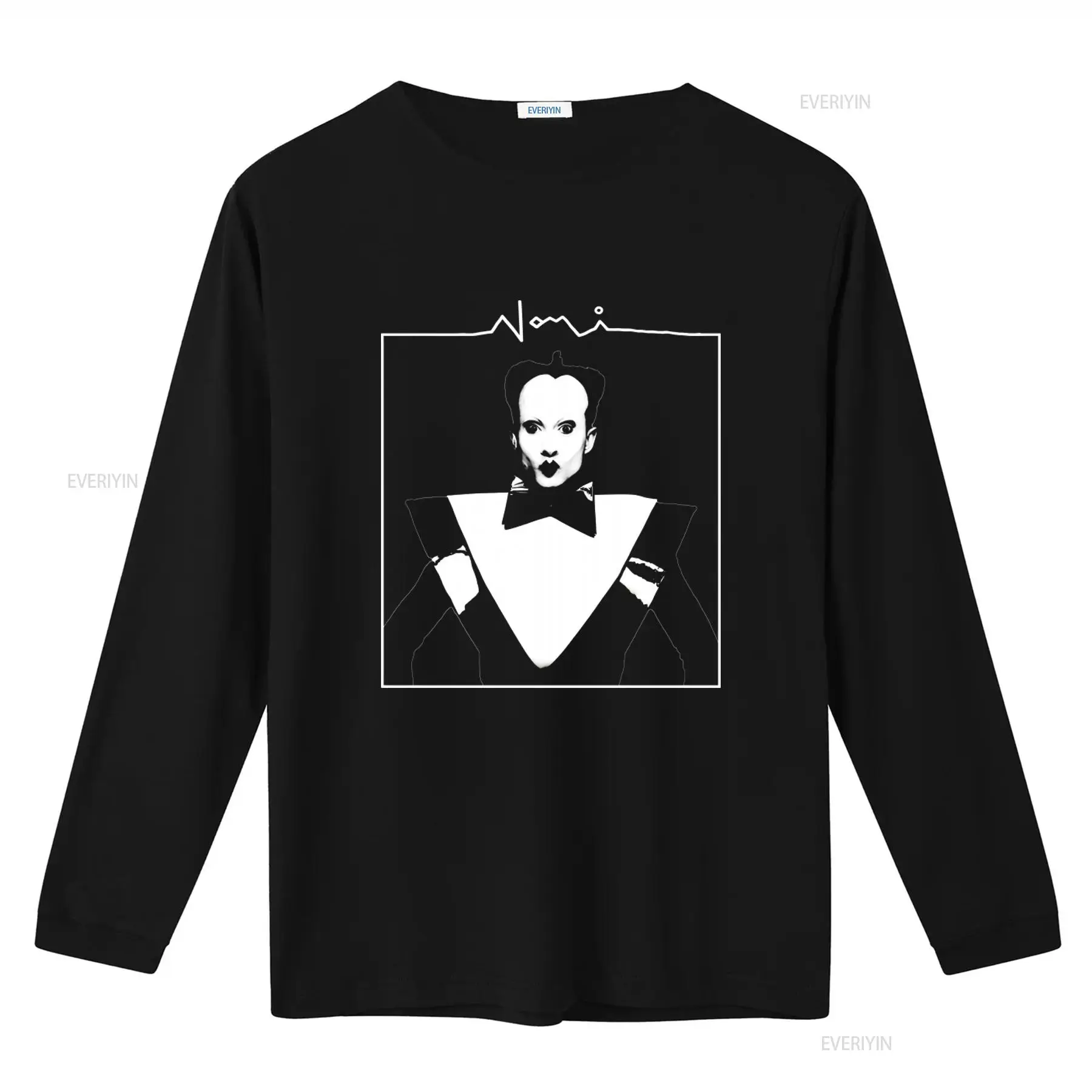 เสื้อยืดผู้ชายพิมพ์ลายหน้า Kla - Vintage Fashion Looks บทวิจารณ์และราคา