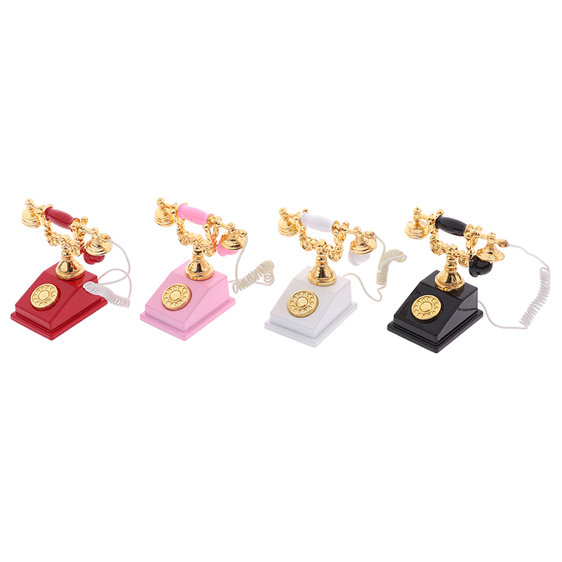 โทรศัพท์วินเทจขนาด 1:12 สำหรับ - Vintage Fashion Houses บทวิจารณ์และราคา
