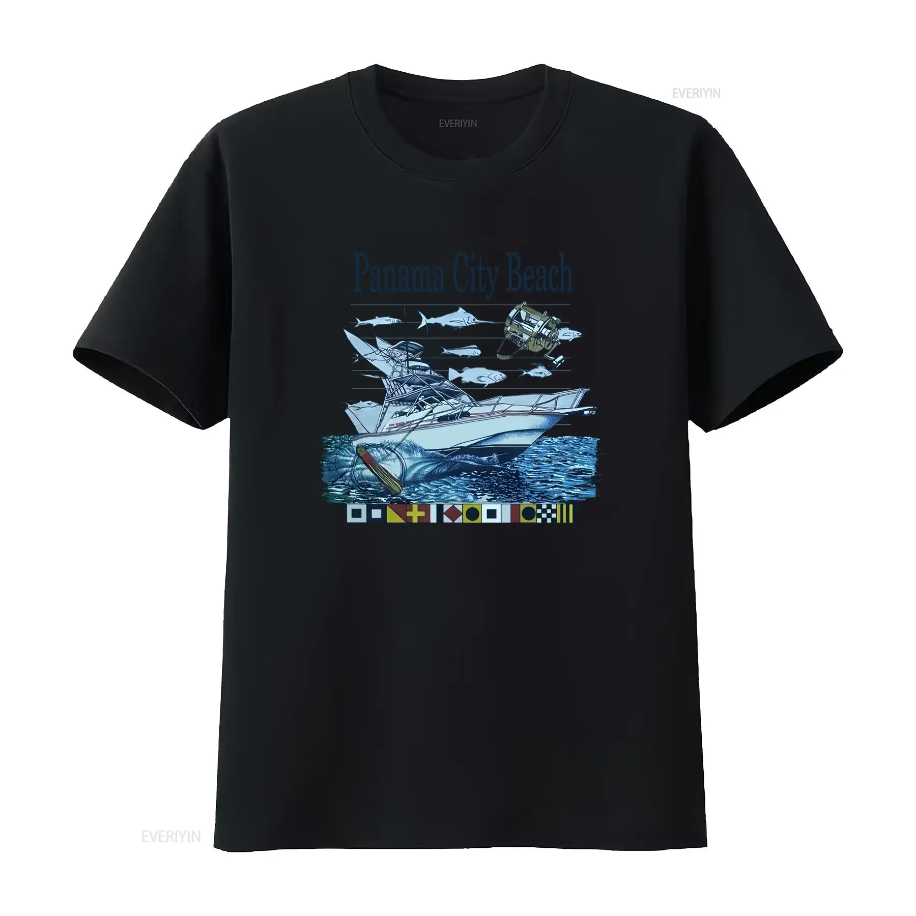 เสื้อยืดลายวินเทจยุค 90 ลายเรื - Vintage Yacht Fashion บทวิจารณ์และราคา