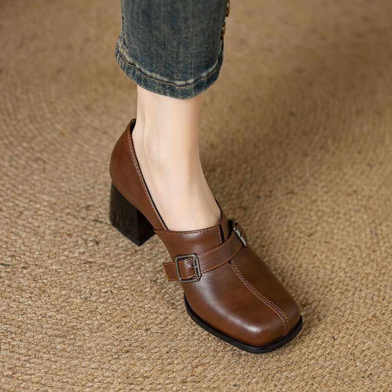 Girseaby Vintage ผู้หญิงปั๊มสแ - Vintage Fashion Heels บทวิจารณ์และราคา